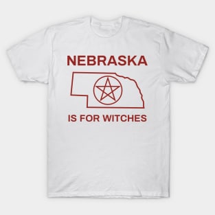 Nebraska is for witches T-Shirt